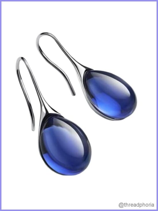 Jewelry - Gold Plated Drop Dangle Hoop Earrings